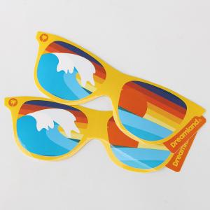 China Irregular Die Cut Shape 5cm Paper Sticker Labels Self Adhesive Label Paper For Glasses supplier
