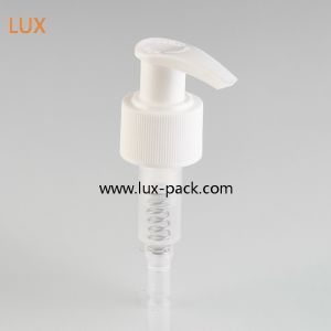 China Custom Color A Type Cap Plastic Lotion Pump with Oxidation Prevention and Customized Printing wholesale
