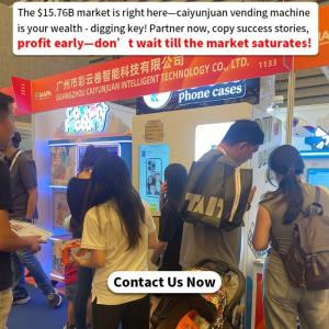 Compact Android Phone Case Printing Vending Machine with 4G/Wi-Fi Network Multiple Payment Methods and Wide Brand Compatibility