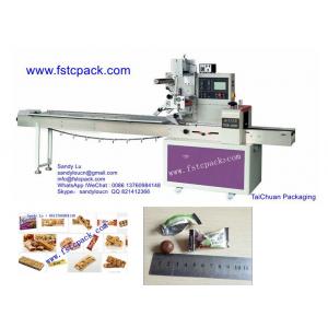 China snack bar, cereal bar, energy bar packing machine,packaging machine,wrapping machinery supplier