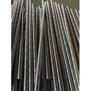 Zhi Yi Da stainless steel 316 spiral welded perforated metal tube oil tube on hot sale