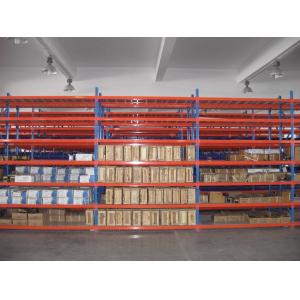 China Long Life Span Metal Storage Shelving 50mm Pitch Easy Assembly For Warehouse supplier