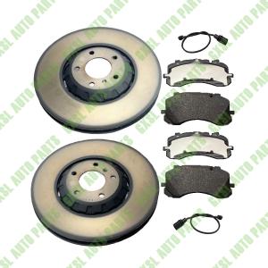 For Bentley Bentayga Front & Rear Brake Pads & Rotors Set OEM 4M0615301AJ 4M0615301AR 4M0698151AE 4M0698151AK 4M0615121R 4M0615121S