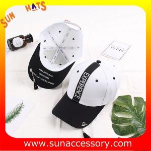 China QF17007 trendy fashionable girls ball cap with MOQ only need 3 pcs, Women  cotton baseball cap supplier