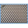 Round Hole Hot Dipped Galvanized Decorative Perforated Metal Panels Mild Steel /