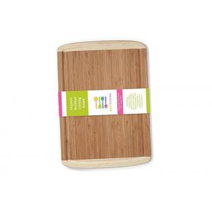 China Personalized Bamboo Cutting Board , Thin Wooden Chopping Boards Unbreakable supplier