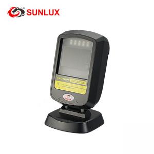 China 1D 2D QR Code USB Wired Hand Free Barcode Scanner supplier