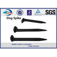 China High Tensile Dog Spike Railway Track Spike GOST DIN AREMA Standard 16x16x165mm on sale
