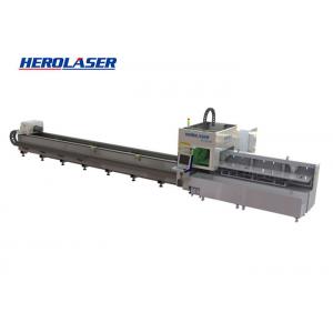 Automatic Feeding 100rpm Tube Fiber Laser , Fiber Cutting Machine