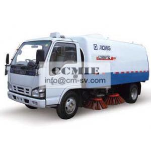 Stainless Steel Special Vehicles , Urban Road Cleaning Street Sweeper Truck