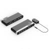China KVM Switch USB C Dual Monitor Output DisplayPort With 4 Ports USB 2.0 HUB wholesale