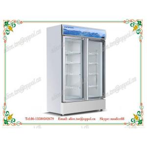 OP-808 CE Approved Upright Glass Door Medical Freezer, Storage Laboratory Freezer