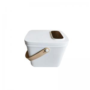 China ABS 2023 White Vacuum Moisture-proof Pet Food Storage Container for Dog and Cat Snacks supplier