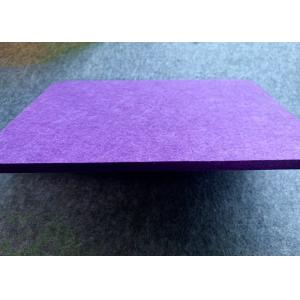 ASTM E84 Fire Rated  Broadway Acoustic Panels 229kg/M3 Without Distortion