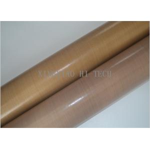 China -196℃ - 300℃ PTFE / Teflon Coated Fiberglass Fabric Non Sticky Heavy Duty supplier