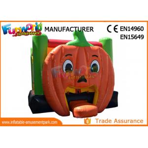 China Mini Inflatable pumpkin bounce house For Public / Festival Activity supplier
