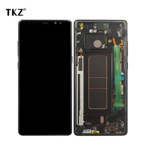 China SAM Galaxy Note 8 N950 Refurbished LCD Screen replacement Wih Frame supplier