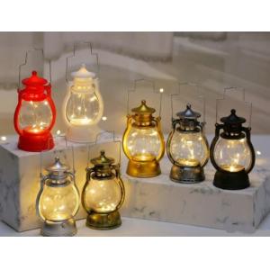 China Creative Plastic Christmas Lantern, Christmas Decoration LED Lantern supplier