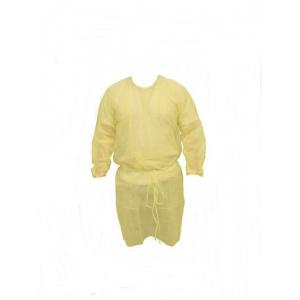 Elastic Cuff Disposable Dressing Gowns Excellent Abrasion Resistance