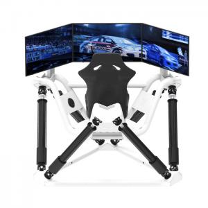 Adult Game VR Racing Simulator L210*210*200cm Six Axle For Shopping Mall