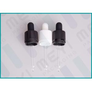 Childproof And Tamper Evident Plastic Dropper 18/410 For Glass E-liquid Bottles