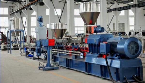 highly efficient twin screw extruder
