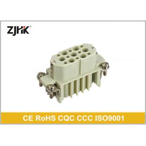 China HD Series 15 Pole Heavy Duty Multi Pin Connector / 10 Amp Electrical Connectors supplier