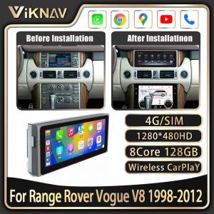 GPS Navigation Wireless Car Radio Android 10 For Range Rover Vouge V8 L322 1998-2012