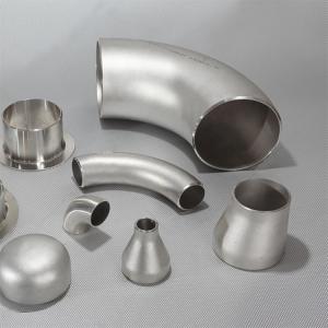 China ASME Certified Stainless Steel Pipe Fittings for Alloys Customized by Clients supplier