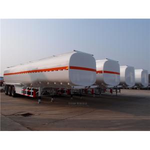 tri-axle large volume carbon steel liquid semi tanker trailer for sale