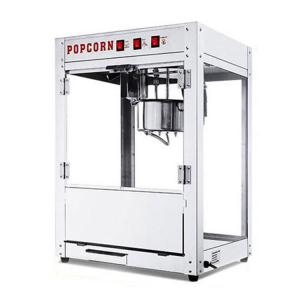 China CE Approved Stainless Steel Portable Popcorn Machine for 10 KG Popcorn Snacks Production supplier