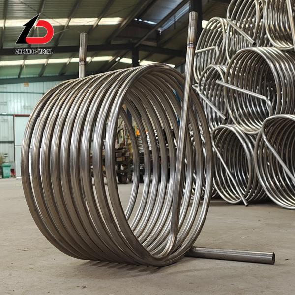 Make To Order Heat Exchange Pipe with Customized Size Invoicing by theoretical weight