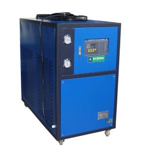 Blue 5HP Industrial Air Cooled Chiller With Motor Overload Protection Function