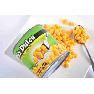 China 100% Maturity Canned Corn Seasoning / Whole Kernel Corn Salty Taste Custom Logo supplier
