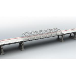 China Permanent Assembly Steel Truss Bridge Concrete Deck for Medium Spans supplier