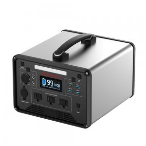 100Ah 1280Wh High Capacity Power Station , RV Portable Rechargeable 110V Power Supply