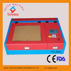 China Mini Craft laser engraving machine with 50W laser tube TYE-4040 supplier