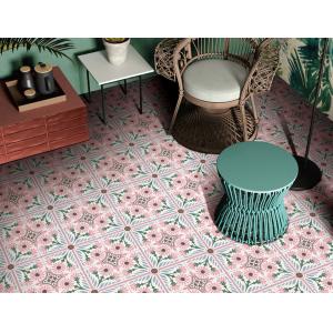 ISO13006 20x20cm Decorative Ceramic Tile Bathroom Kitchen , 8.5mm Wall Floor Tile