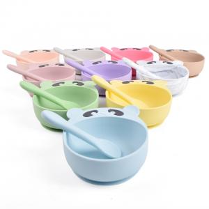 Small Silicone Bowl Microwave Safe Silicone Feeding Bowl Round