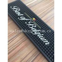 China PVC Anti - Skidding Absorbable Bar Mat / Neoprene Rubber Bar With Custom Printing on sale