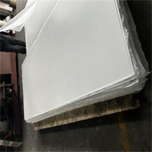 China White Aluminum Perforated Metal Sheet 0.8mm X 1220mm Aluminum Sheet With Holes supplier