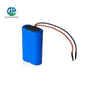 China KC IEC62133 Rechargeable 18650 Battery Pack 7.4V 2000mah Lithium supplier