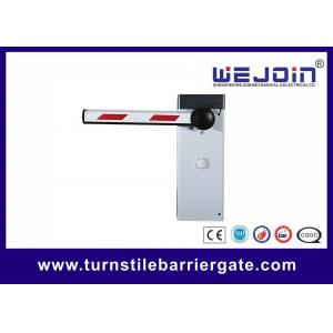 China Highly Secure Intelligent Barrier Gate Electric Manual Release With Straight Barrier Arm supplier