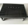 Stainless Steel Mini BBQ Grill , Charcoal Bbq Grill Portable Compact Design