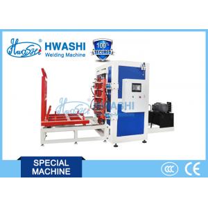Máquina de travamento de armação de gaiola IBC Hwashi para linha de produção de contêiner a granel intermediário
