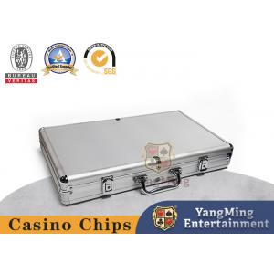China Black ABS Poker Chip Case With 500 Chips Capacity - Upgraded Ding Proof Side Panels supplier