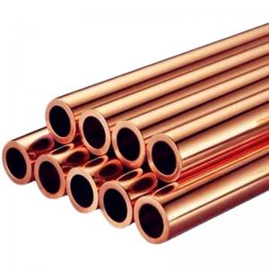 H63 Brass Copper Pipe Hollow H62 AC Copper Tube