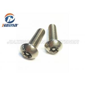 Stainless Steel 304 316 Button Cap  Head Coarse Thread Socket Screw