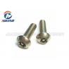 Stainless Steel 304 316 Button Cap Head Coarse Thread Socket Screw