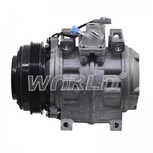 China Bus Air Conditioner Compressor 10P30C Auto Refrigeration System Repair Part Compressor For Toyota Coaster supplier